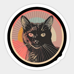 Mr Whiskers Sticker